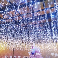 SERIE DE CASCADA DE LED 300 Led 6m Waterfall Series Christmas Light Christmas Decoration Eaves Roof Railing Outdoor Light