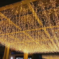 SERIE DE CASCADA DE LED 700 Led 13m Waterfall Series Christmas Light Christmas Decoration Eaves Roof Railing Outdoor Light