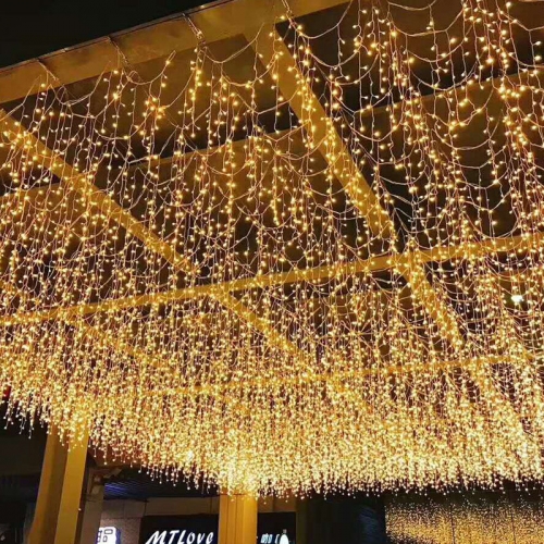 SERIE DE CASCADA DE LED 1000 Led 18m waterfall series Christmas lights Christmas decoration